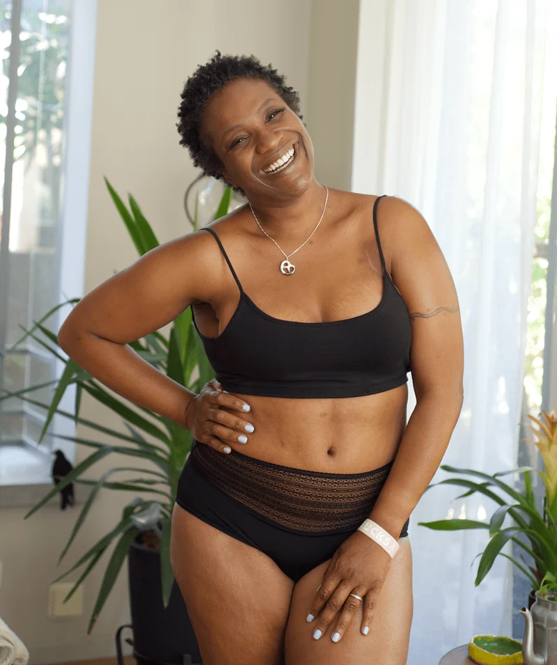 Margot - Culotte menstruelle grande taille flux moyen