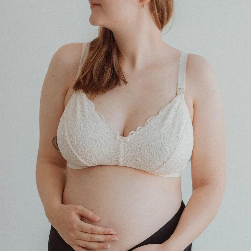 Soutien-Gorge allaitement Dentelle écru