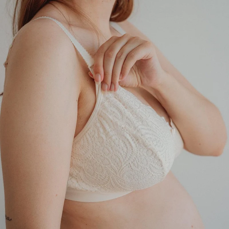 Soutien-Gorge allaitement Dentelle écru