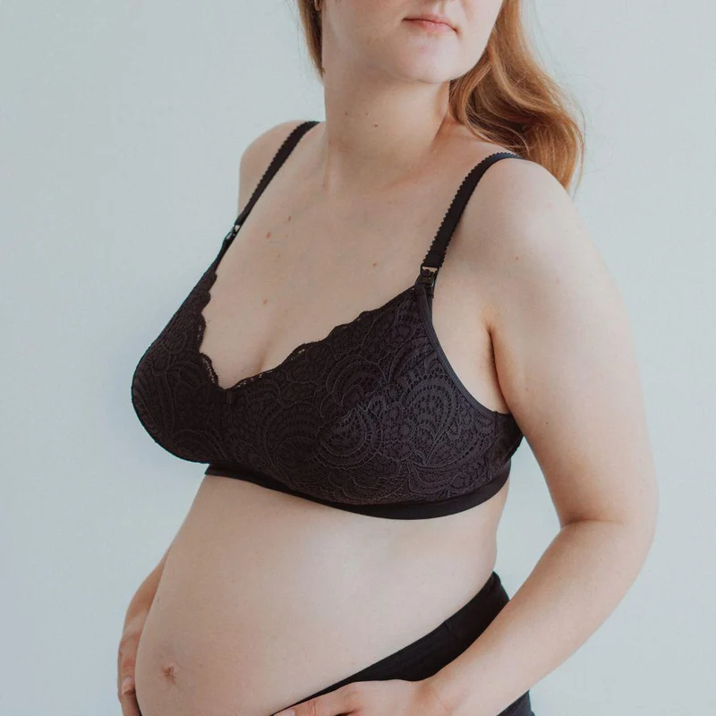 Soutien-Gorge allaitement Dentelle noir