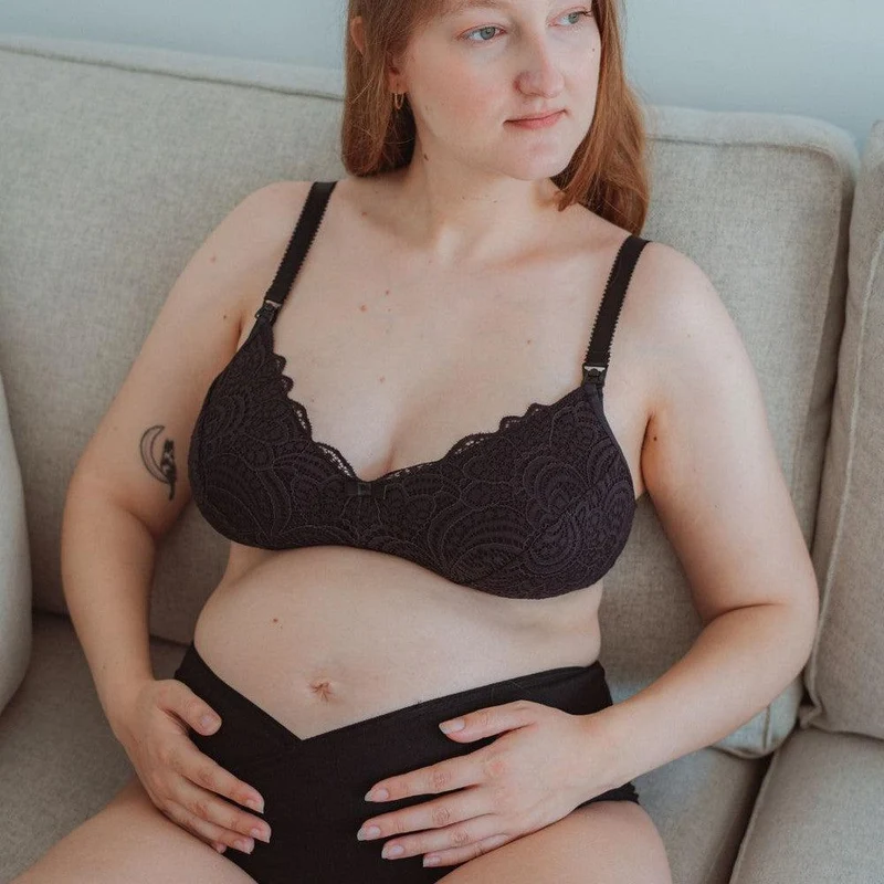 Soutien-Gorge allaitement Dentelle noir