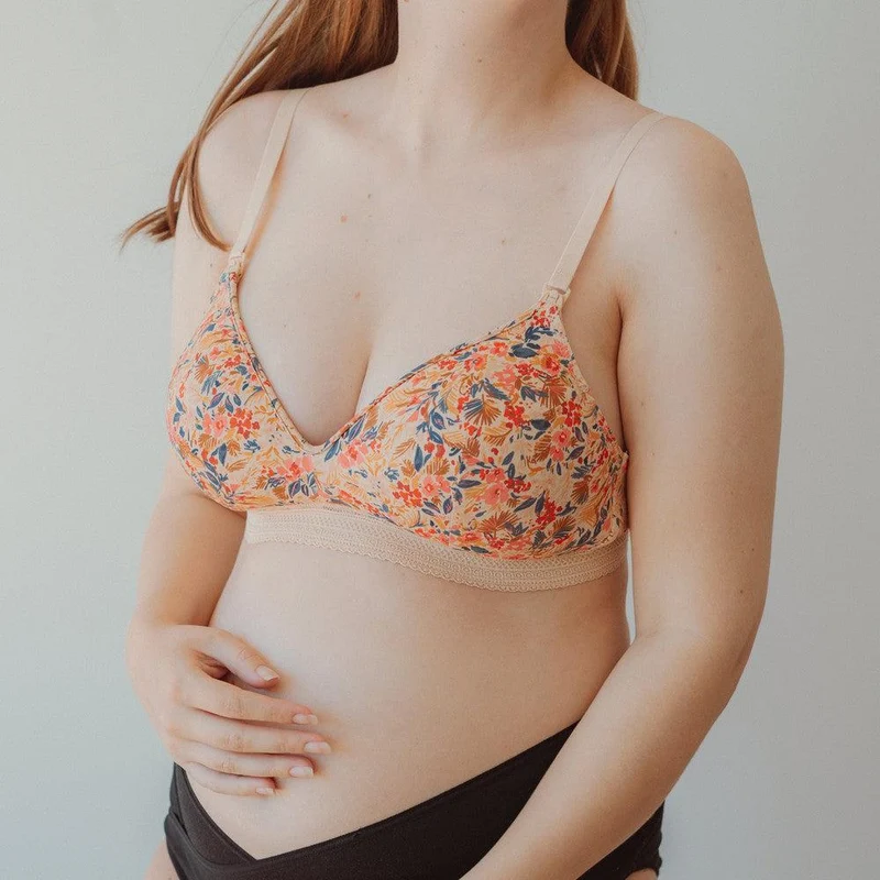 Soutien-gorge de grossesse Salomé crème