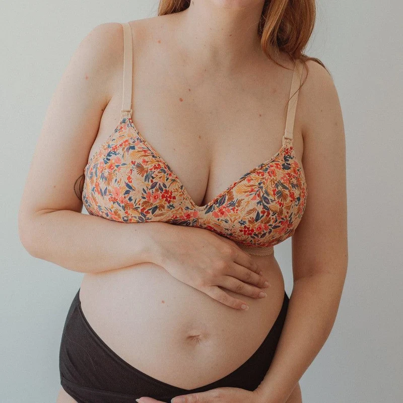 Soutien-gorge de grossesse Salomé crème