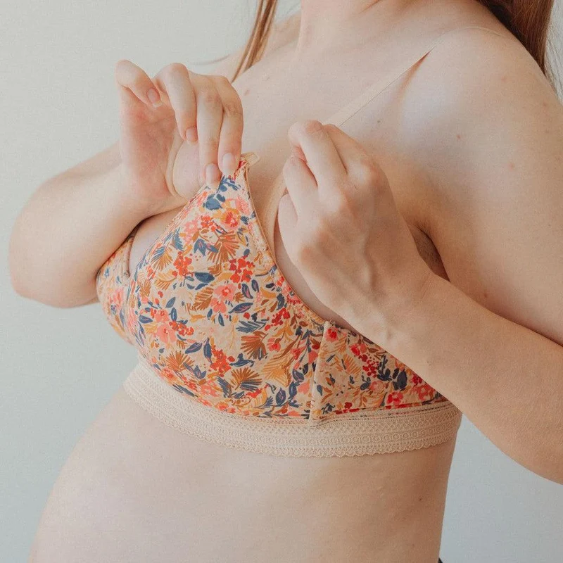 Soutien-gorge de grossesse Salomé crème