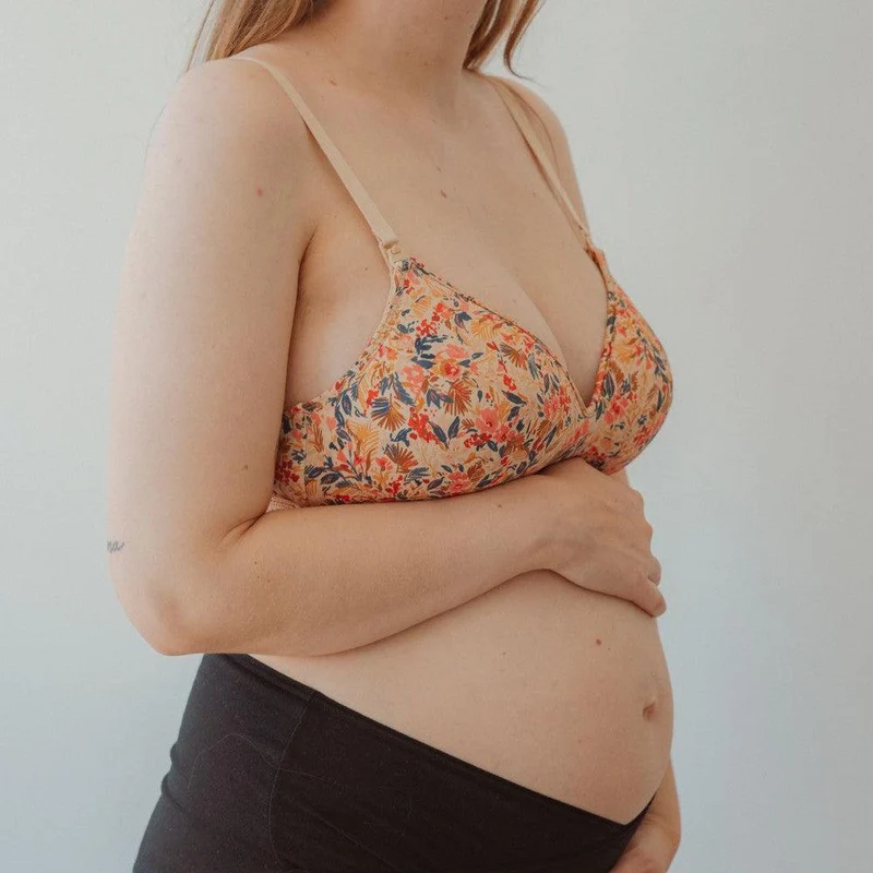 Soutien-gorge de grossesse Salomé crème