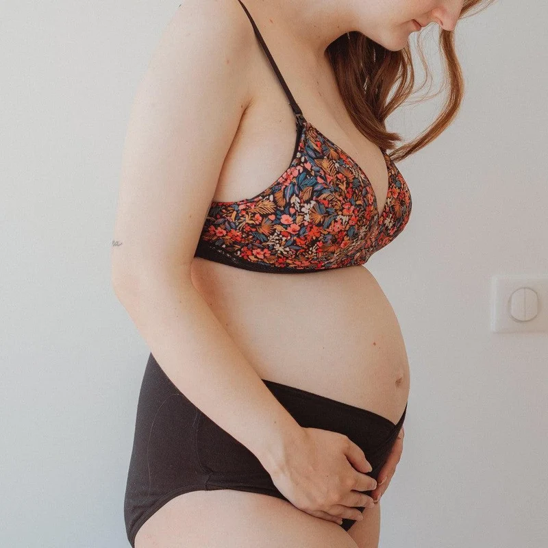 Soutien-gorge de grossesse Salomé noir