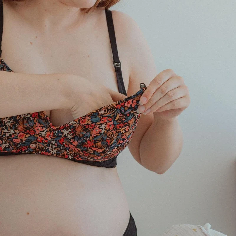 Soutien-gorge de grossesse Salomé noir