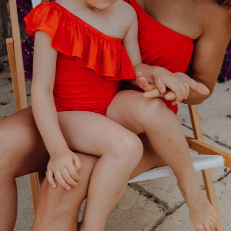 Maillot de bain fille Donna Mandarine