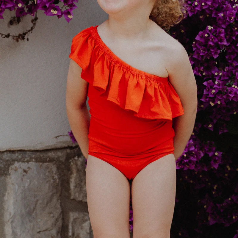 Maillot de bain fille Donna Mandarine