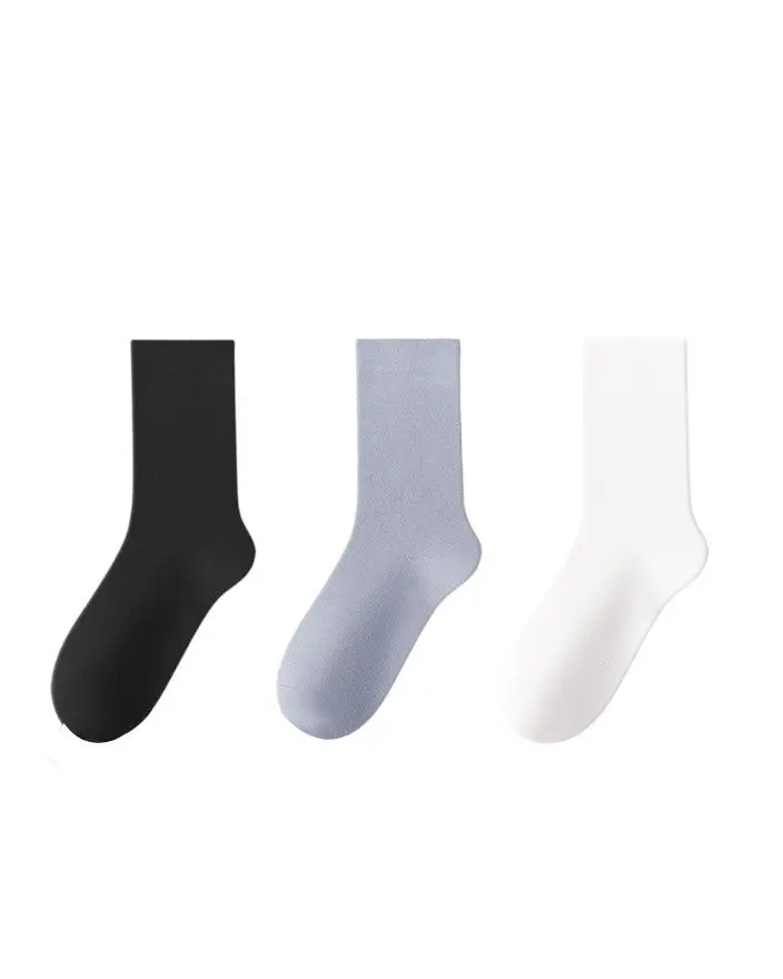 Ribbed Stacked Mid-Calf Socks