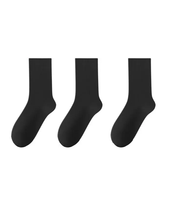 Ribbed Stacked Mid-Calf Socks