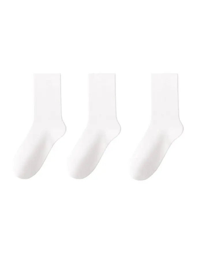 Ribbed Stacked Mid-Calf Socks