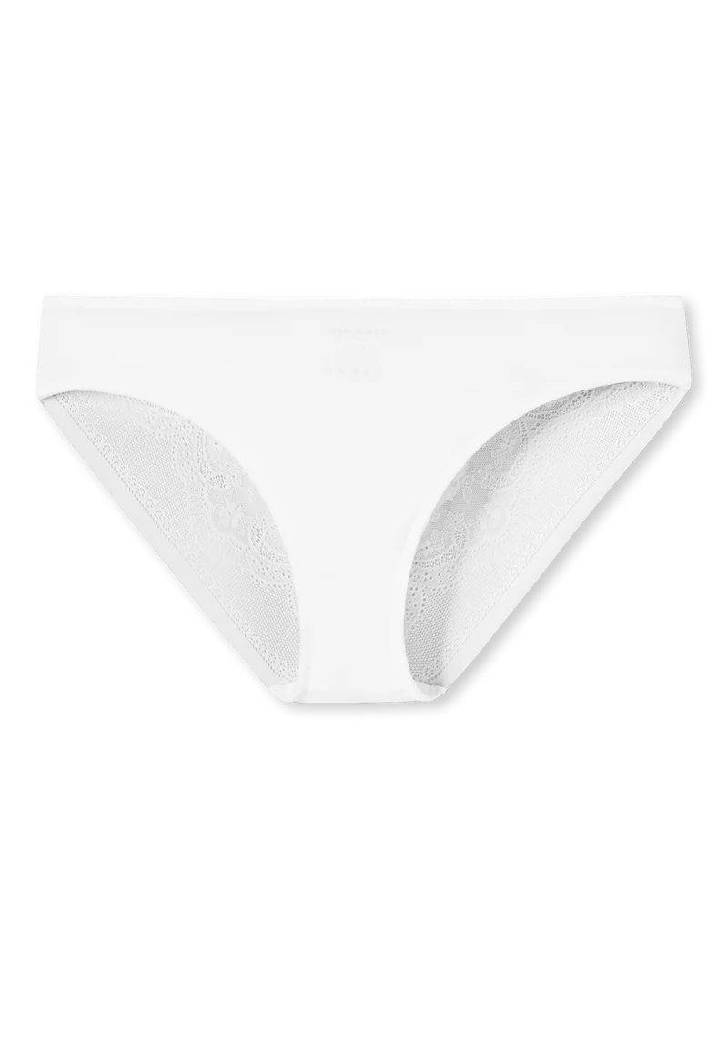 Slip mit Spitze Weiss - Invisible Lace