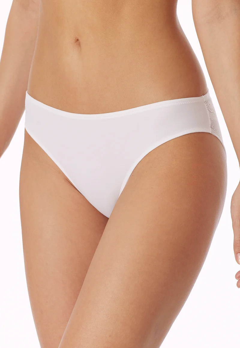 Slip mit Spitze Weiss - Invisible Lace