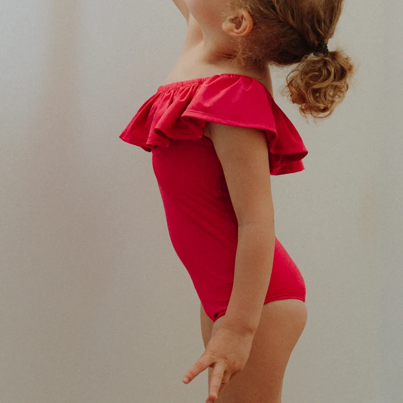 Maillot de bain fille Donna Fuchsia