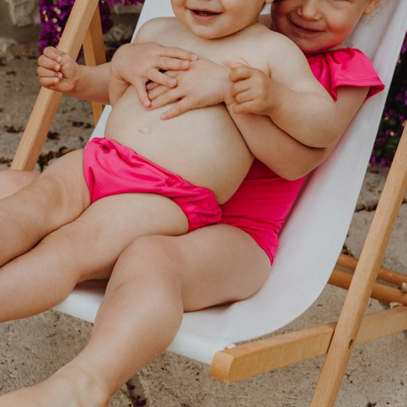 Maillot de bain fille Donna Fuchsia