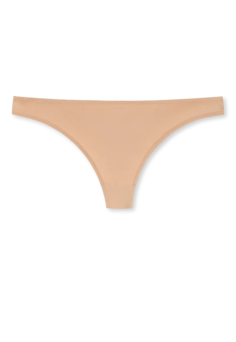 String mit Spitze Beige - Invisible Lace