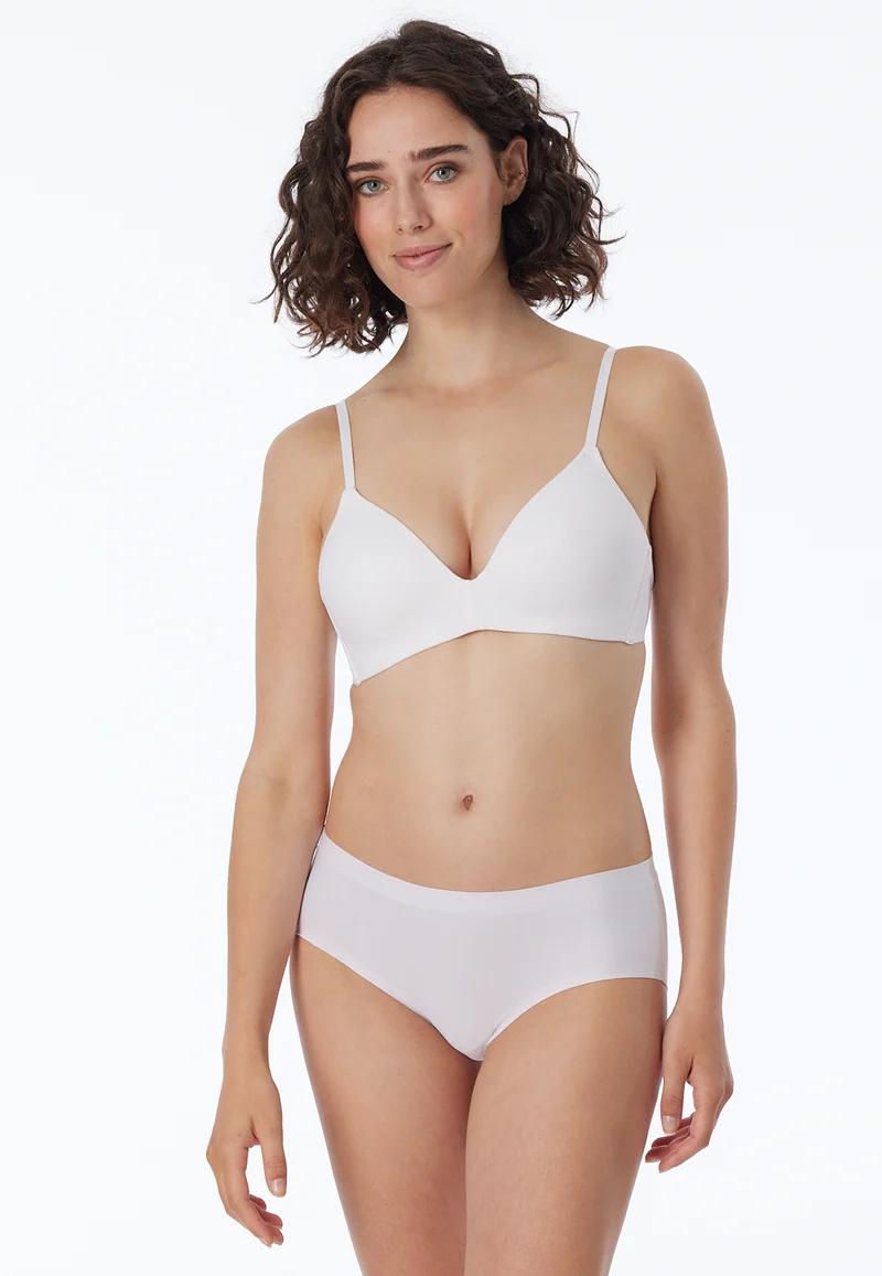 Hipster Slip Seamless Weiss - Invisble Cotton
