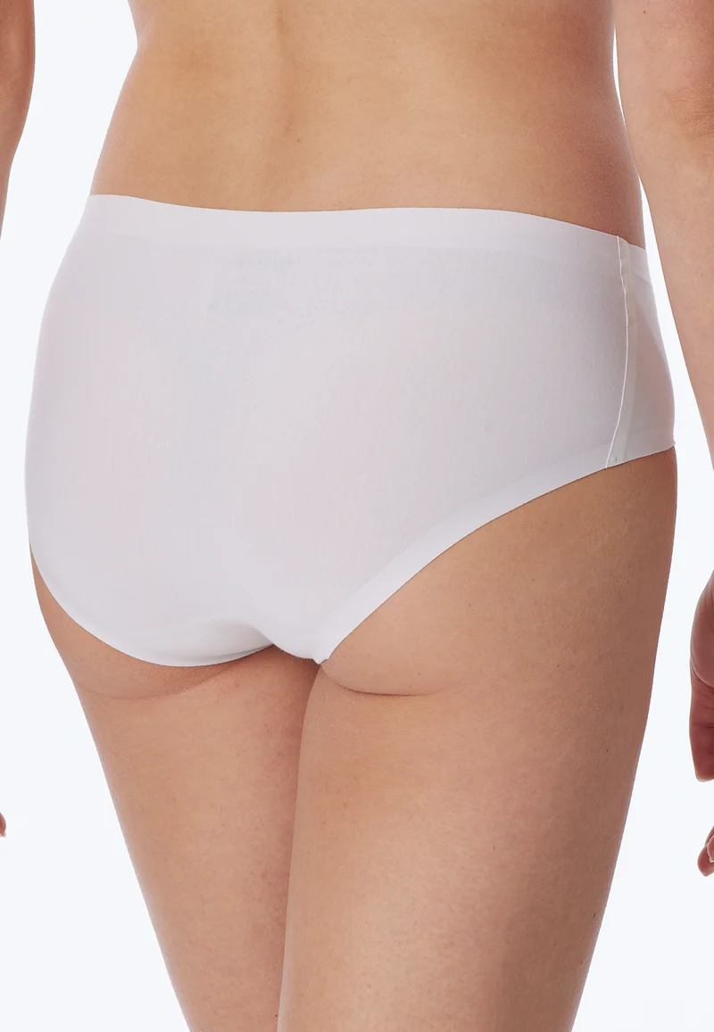 Hipster Slip Seamless Weiss - Invisble Cotton