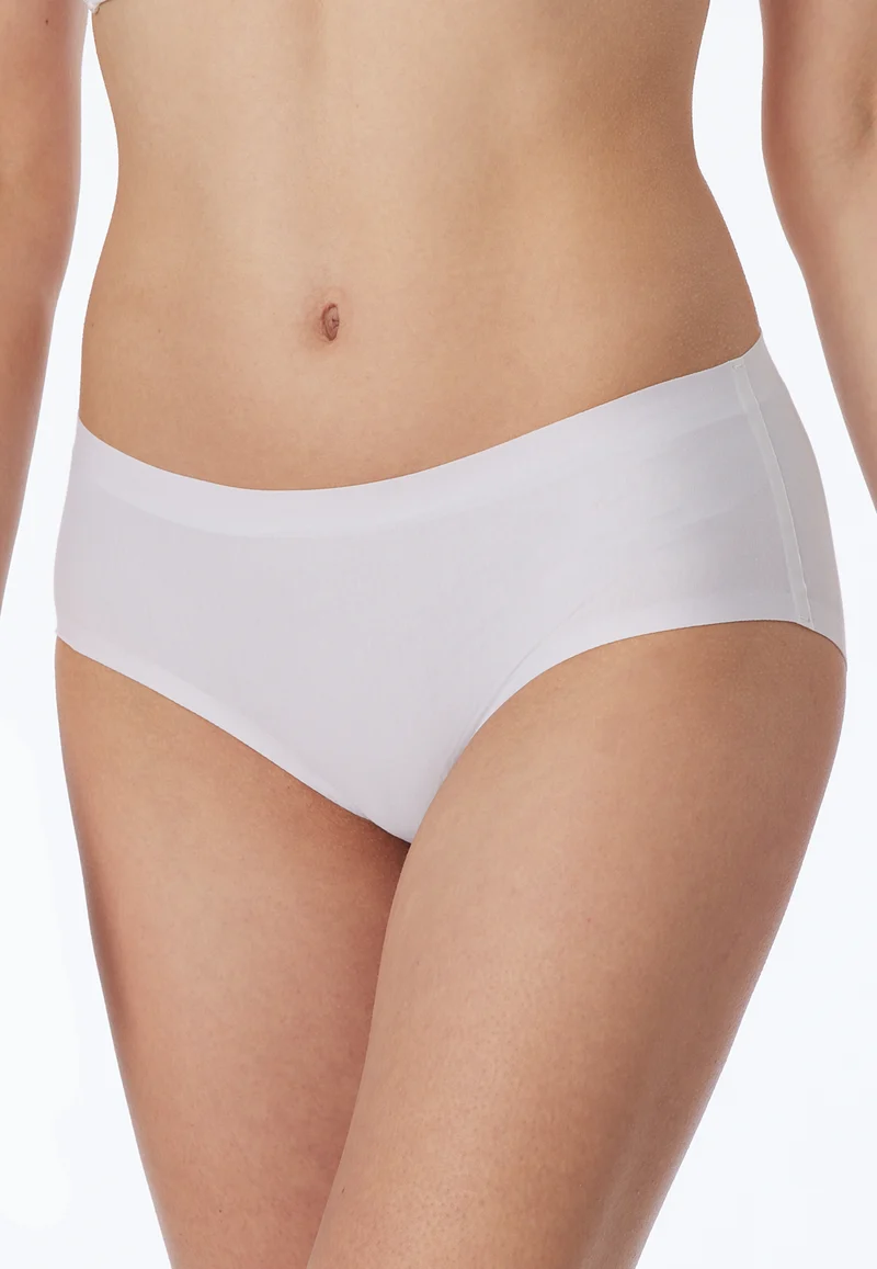 Hipster Slip Seamless Weiss - Invisble Cotton