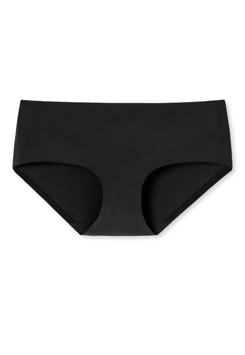 Hipster Slip Seamless Schwarz - Invisible Cotton