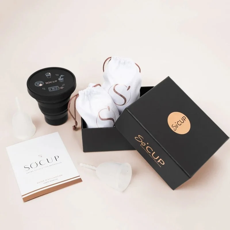 Pack Liberté : Coffret Avec Deux Cups Et Un Stérilisateur