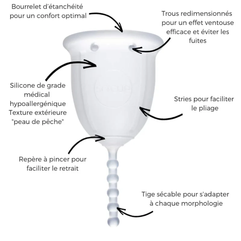 Pack Liberté : Coffret Avec Deux Cups Et Un Stérilisateur
