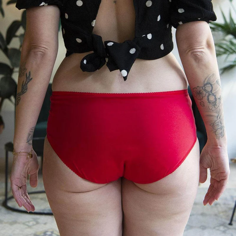 Shorty Sixtine Coquelicot
