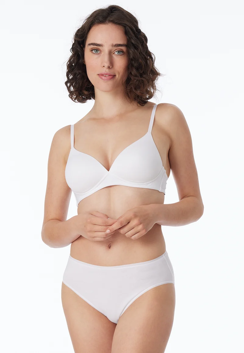 Midi Slip 3er-Pack Weiss - Essentials