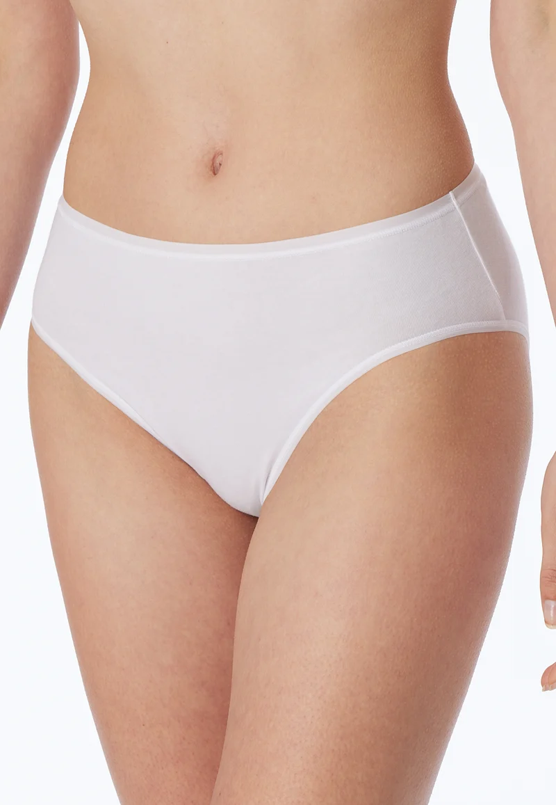 Midi Slip 3er-Pack Weiss - Essentials