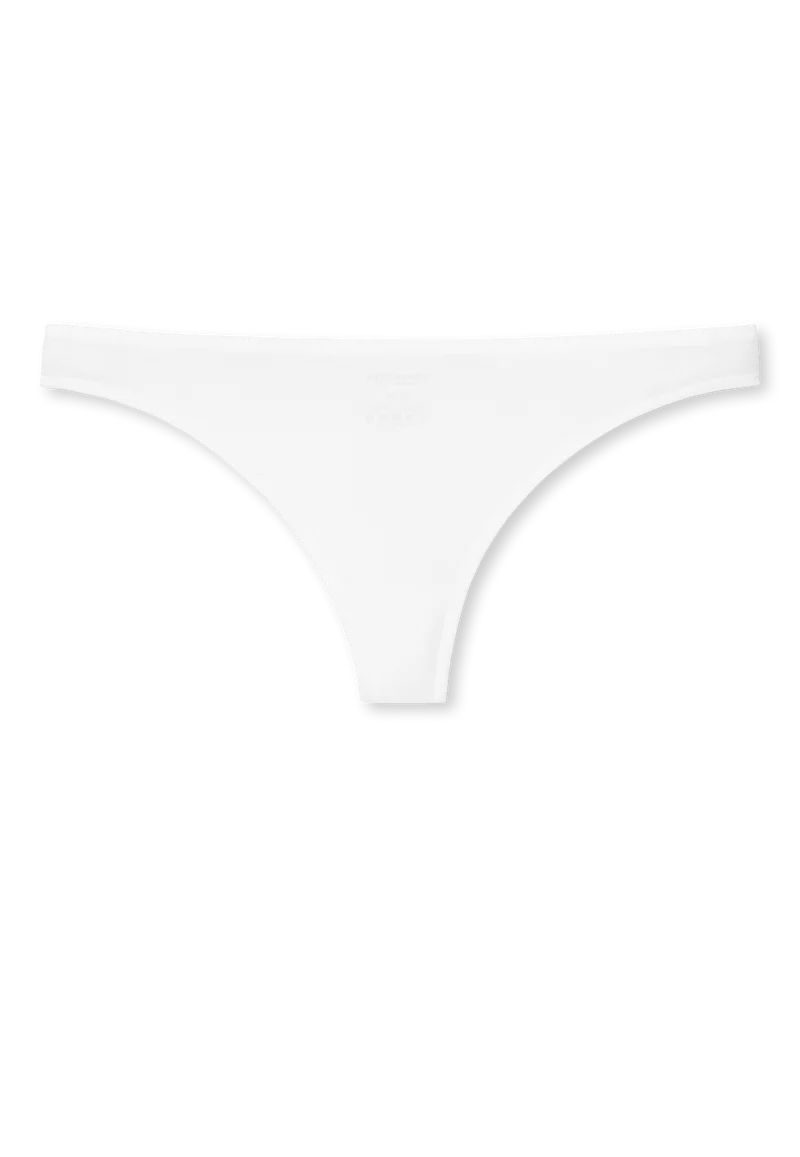 String mit Spitze Weiss - Invisible Lace