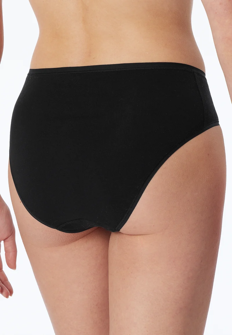 Midi Slip 3er-Pack Schwarz - Essentials