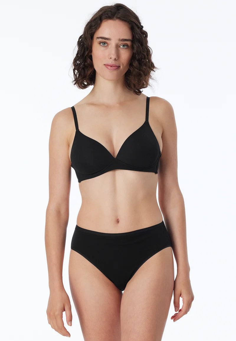 Midi Slip 3er-Pack Schwarz - Essentials