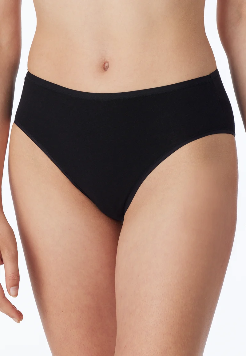 Midi Slip 3er-Pack Schwarz - Essentials