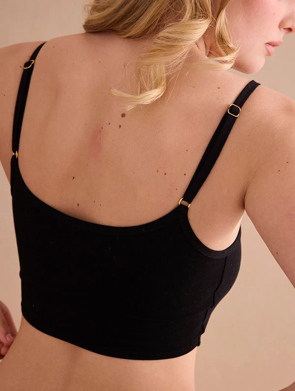 Nobratop® Suki - Coton Bio - Noir-Ebène