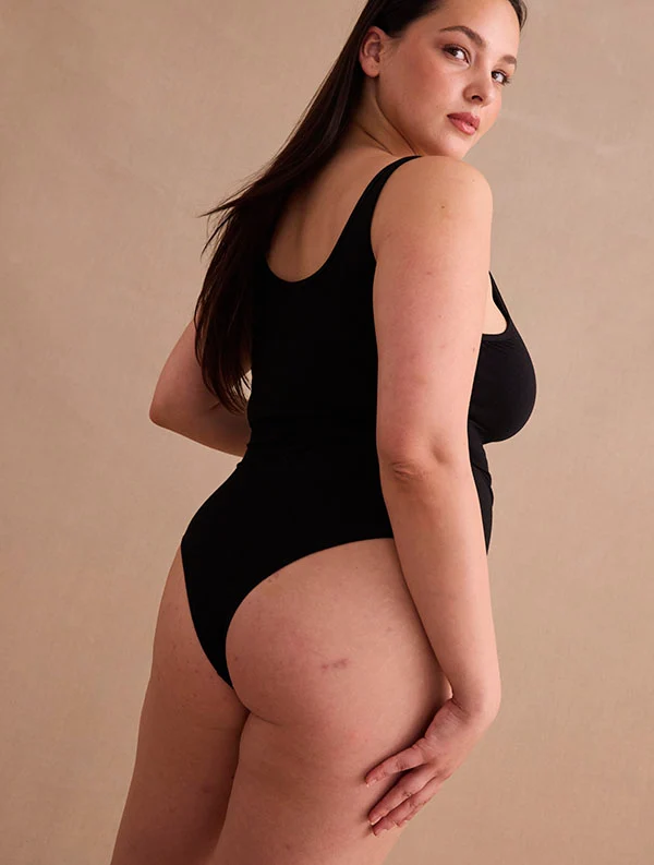 Body Lory - Coton Bio - Noir-Ebène