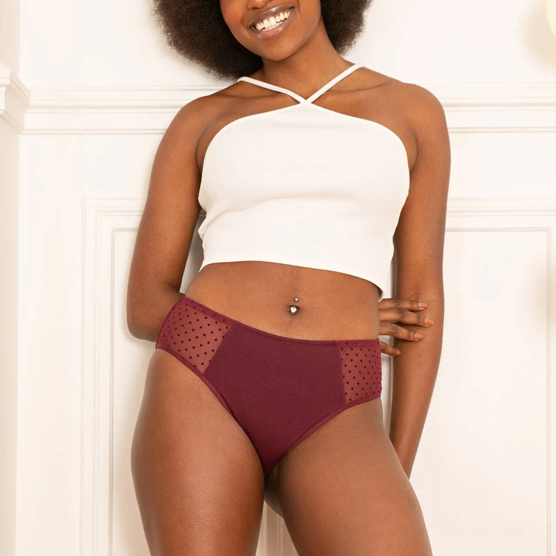 Culotte Menstruelle Rubis SPLENDEA Flux Moyen