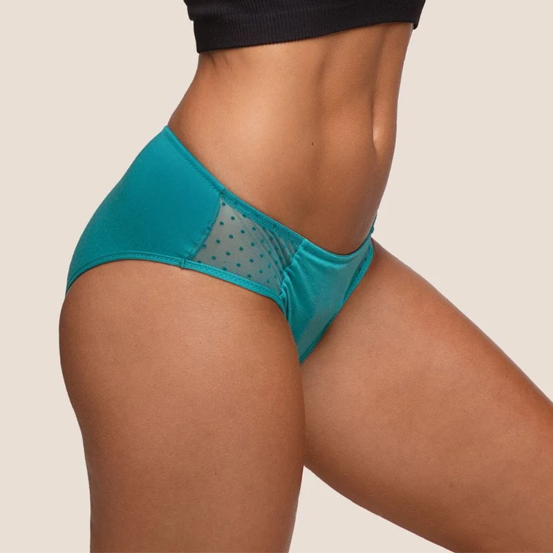 Culotte Menstruelle Cyan SPLENDEA Flux Moyen