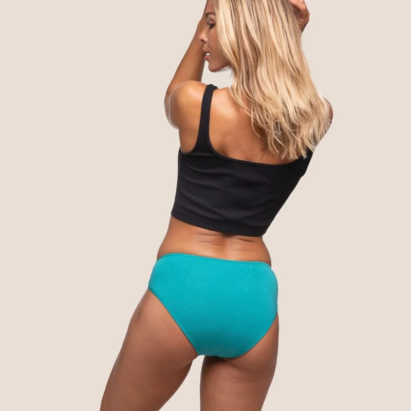 Culotte Menstruelle Cyan SPLENDEA Flux Moyen