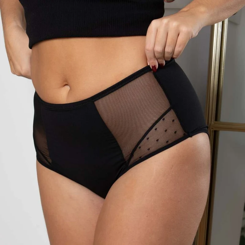 Taille Haute Menstruelle HONESTA Flux Abondant