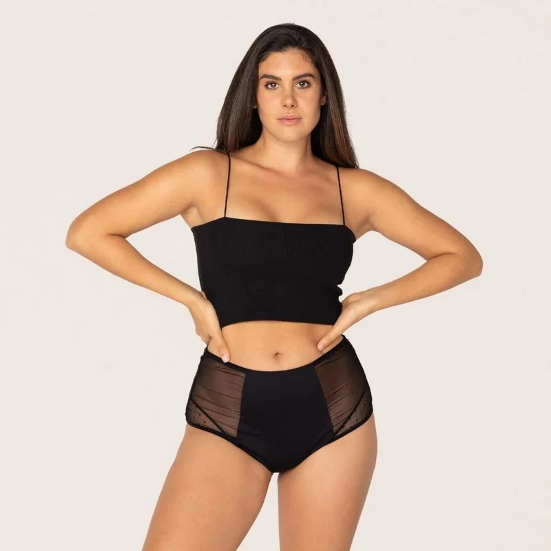 Taille Haute Menstruelle HONESTA Flux Abondant