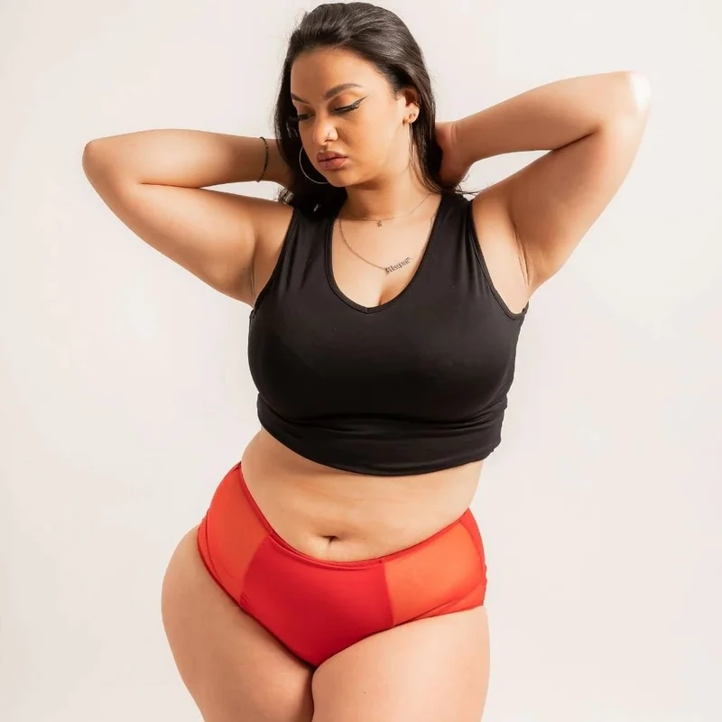 Taille Haute Menstruelle HONESTA Flux Abondant