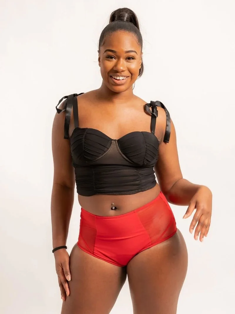 Taille Haute Menstruelle HONESTA Flux Abondant