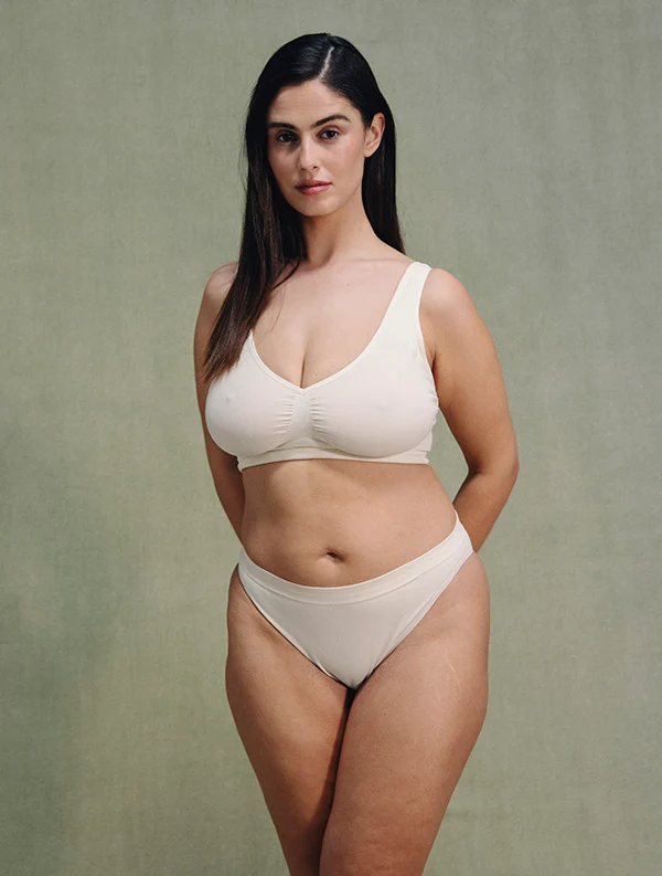 Culotte Kala - seamless - White-Almond