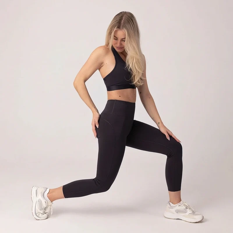 High Waist Leggings 7/8 | Dunkelblau