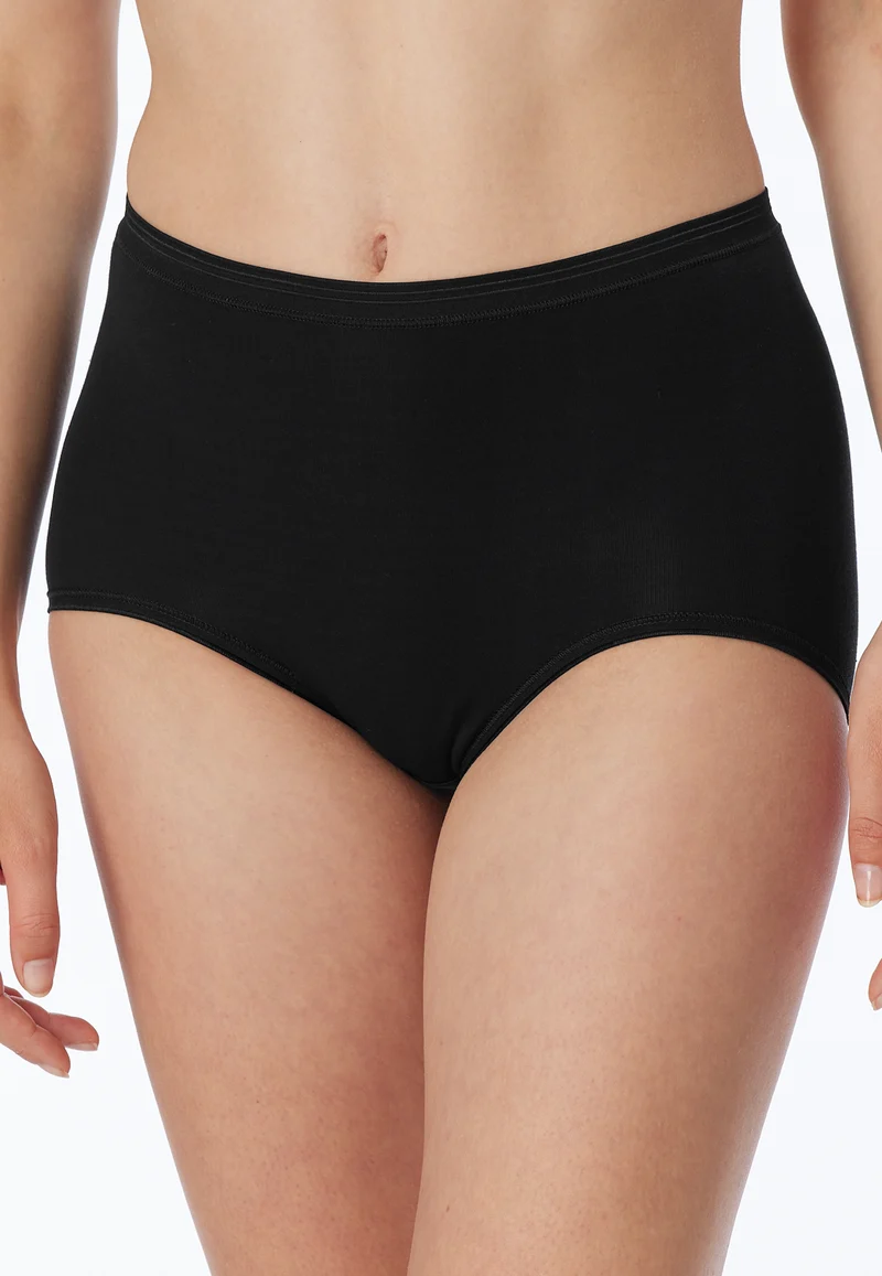 High Waist Slip Schwarz - Luxury