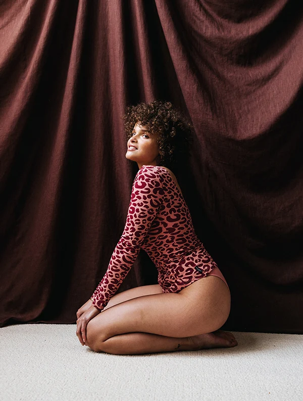 Nobratop® manche longue EMILIE - Leopard Make My Lemonade - Pink