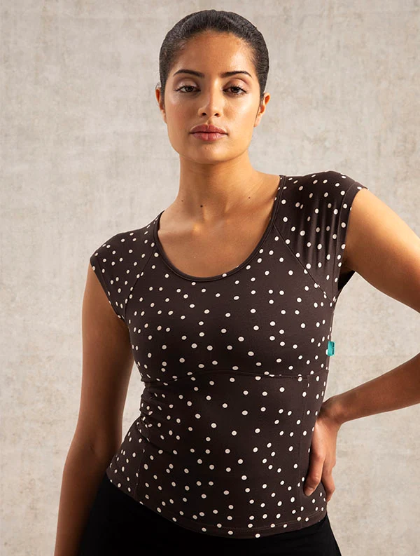 Nobratop® Andrea - Lenzing™ ecovero™ - Print-Polka-Dots