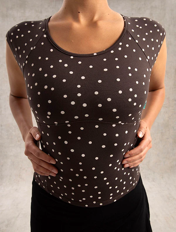 Nobratop® Andrea - Lenzing™ ecovero™ - Print-Polka-Dots