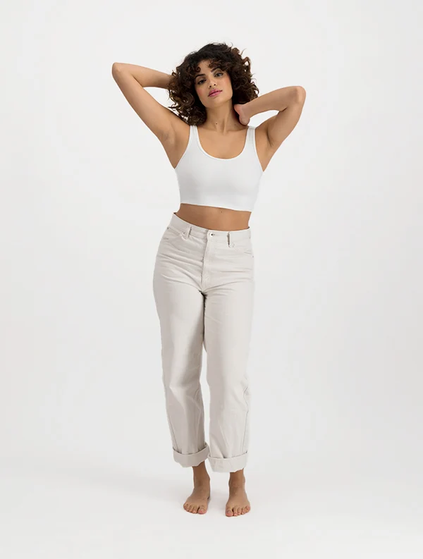 Nobratop® Kim - Coton Bio - Blanc-Nuage